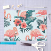flamingo patroon tissuepapier (Craft)
