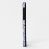 Flamingo patroon van aanbesteding Case-Mate iPhone case (Achterkant/links)