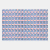 Flamingo patroon van aanbesteding inpakpapier vel (Voorkant 3)
