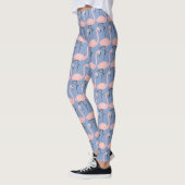 Flamingo patroon van aanbesteding leggings (Links)