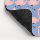 Flamingo patroon van aanbesteding | Monogram Muismat (Hoek)