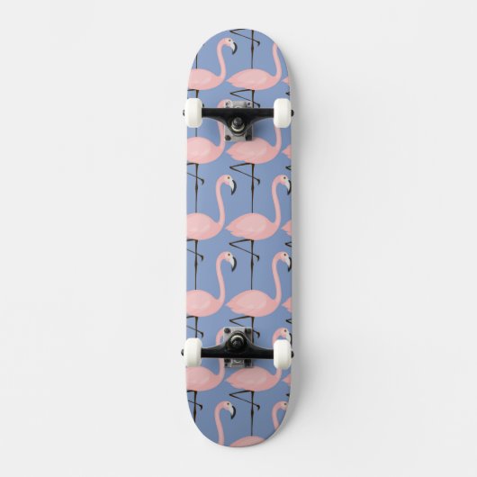 Flamingo patroon van aanbesteding persoonlijk skateboard (Voorkant)