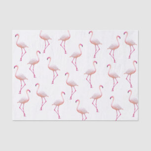 Flamingo patroon zomer tissuepapier