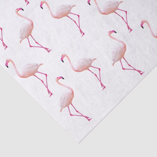 Flamingo patroon zomer tissuepapier (Detail)