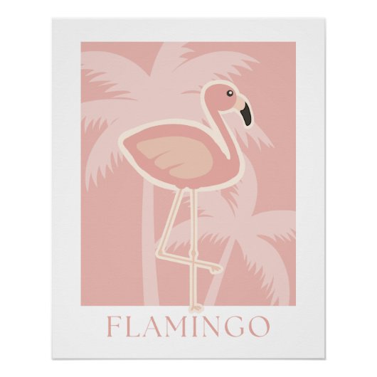 Flamingo Perfect Poster (Voorkant)