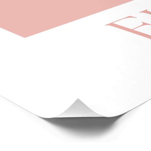 Flamingo Perfect Poster (Hoek)