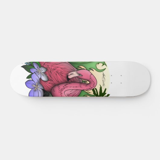 Flamingo Persoonlijk Skateboard (Horizontaal)