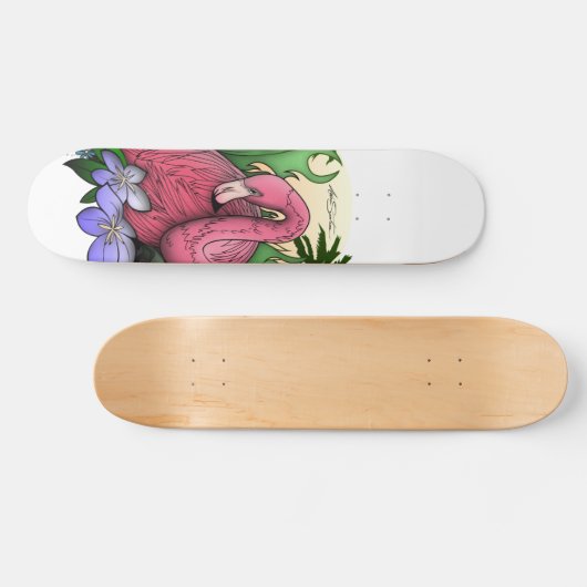 Flamingo Persoonlijk Skateboard (Horizontaal)