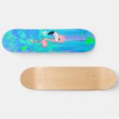 Flamingo Persoonlijk Skateboard (Horizontaal)