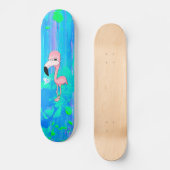 Flamingo Persoonlijk Skateboard (Voorkant)