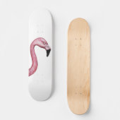 Flamingo Persoonlijk Skateboard (Voorkant)