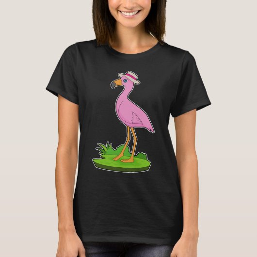 Flamingo Pet T-shirt (Voorkant)