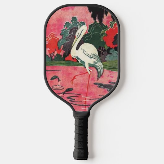 Flamingo Pickleball Paddle (Achterkant)