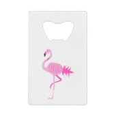 Flamingo Pineapple Creditkaart Flessenopener (Voorkant)