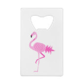 Flamingo Pineapple Creditkaart Flessenopener (Achterkant)