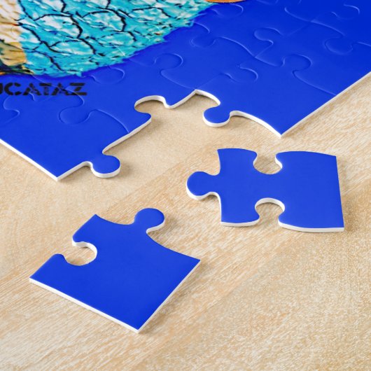 Flamingo Pineapple Legpuzzel (Zijkant)