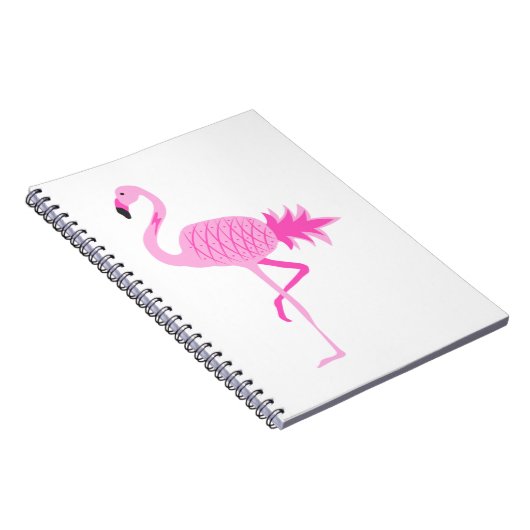 Flamingo Pineapple Notitieboek (Rechterzijde)