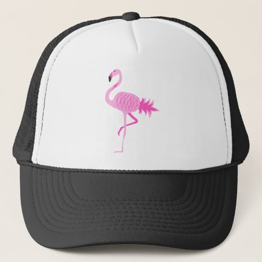 Flamingo Pineapple Trucker Pet (Voorkant)
