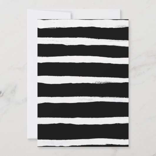 Flamingo Pineapple Waterverf Invitation Event Kaart (Achterkant)