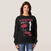 Flamingo Pink Birthday Pa Trui (Voorkant volledig)