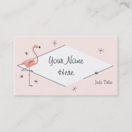 Flamingo Pink diamond visitekaartje
