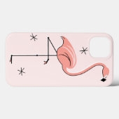 Flamingo Pink-draagtas Case-Mate iPhone Case (Achterkant (horizontaal))
