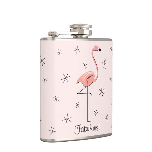 Flamingo Pink Fabulous! Flamingo Heupfles (Rechts)