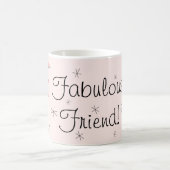Flamingo Pink 'Fabulous Friend' mok (Center)