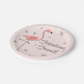 Flamingo Pink Fabulous Friend! Papieren bord (Gekanteld)