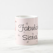 Flamingo Pink 'Fabulous Sister' mok (Center)
