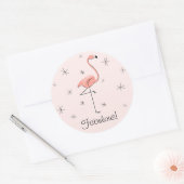 Flamingo Pink Fabulous! sticker (Envelop)