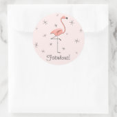 Flamingo Pink Fabulous! sticker (Tas)