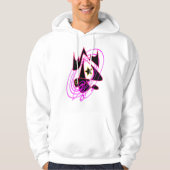 Flamingo Pink Galaxy Hoodie (Voorkant)