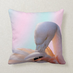 Flamingo Pink Mint Kussen
