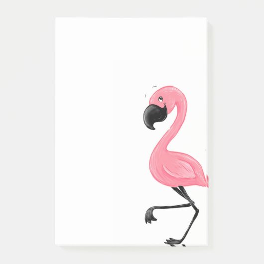 Flamingo Pink Post-it Nota's Post-it® Notes (Voorkant)