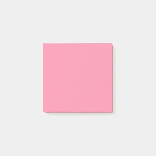 Flamingo Pink Square Post-it Notes (Voorkant)