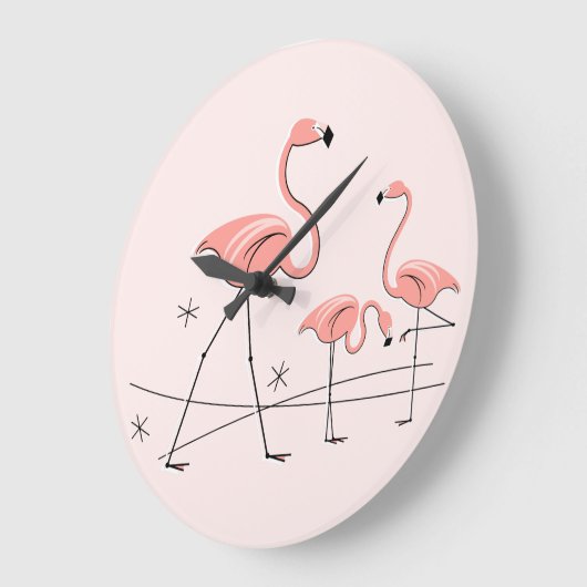 Flamingo Pink Trio 2 klok rond (Hoek)