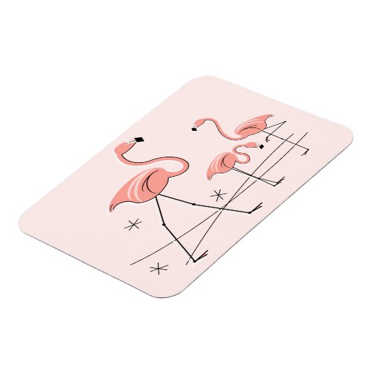 Flamingo Pink Trio 2 magneet flexibel (Linkerzijde)