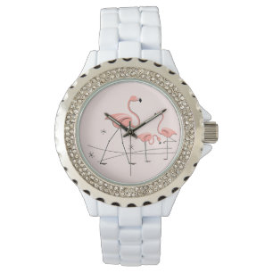 Flamingo Pink Trio 2 watch Horloge