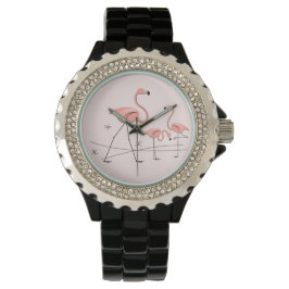Flamingo Pink Trio 2 watch Horloge