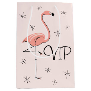 Flamingo Pink 'VIP' cadeautas medium