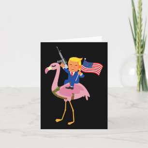 Flamingo Pistool Merica 2020 Verkiezing Maga Repub Kaart