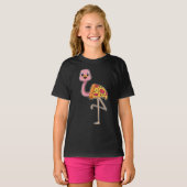 Flamingo Pizza T-shirt (Voorkant volledig)