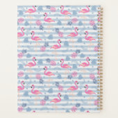 Flamingo Planner - Roze & Blauw (Achterkant)