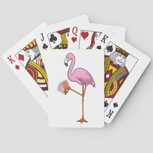 Flamingo Poker Poker kaarten (Achterkant)