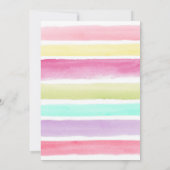 Flamingo Pool party call Tropical Pool float Kaart (Achterkant)