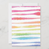 Flamingo Pool Party Kinder Girl Birthday Party Kaart (Achterkant)