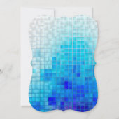 Flamingo Pool Party, Tropical Birthday Invitation Kaart (Achterkant)