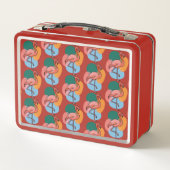 Flamingo Pop art colorful (Achterkant)