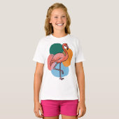 Flamingo Pop T-shirt (Voorkant volledig)